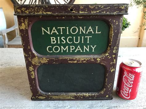 national bisquit company metal box|National Biscuit Company Display for sale .